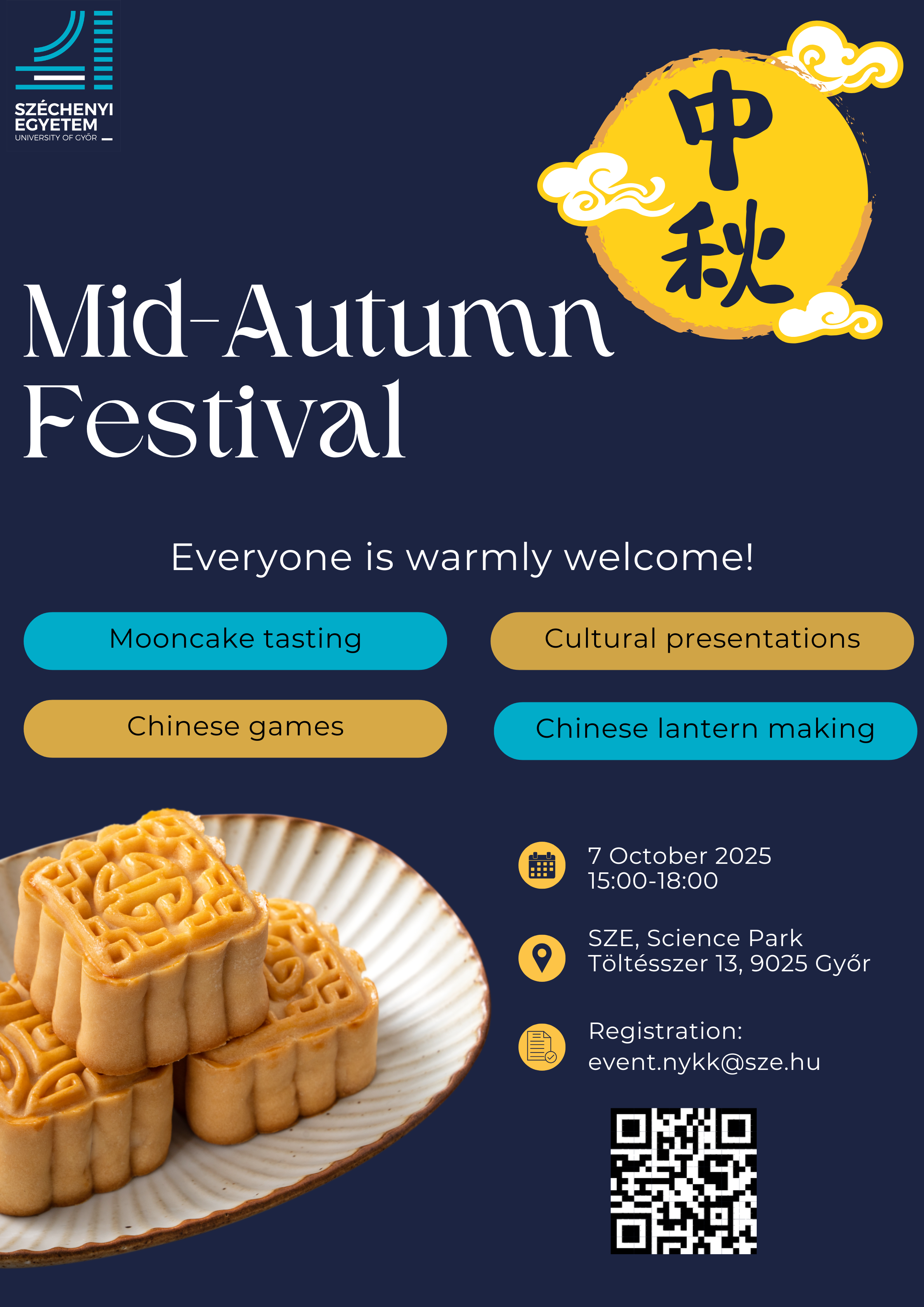 Mid-Autumn Festival at Széchenyi István University
